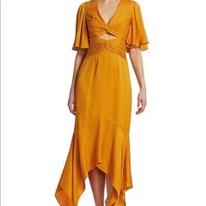 Amur Tezza cut out midi dress